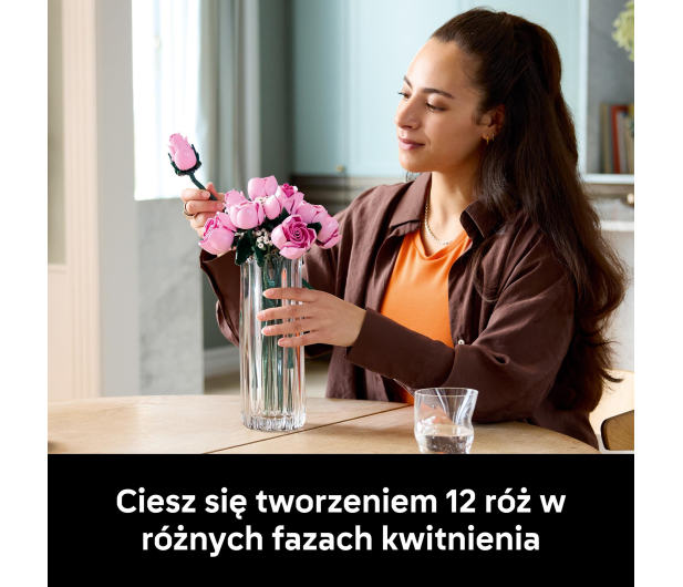 LEGO BOTANICALS 10374 Bukiet różowych róż - 1473598 - zdjęcie 10